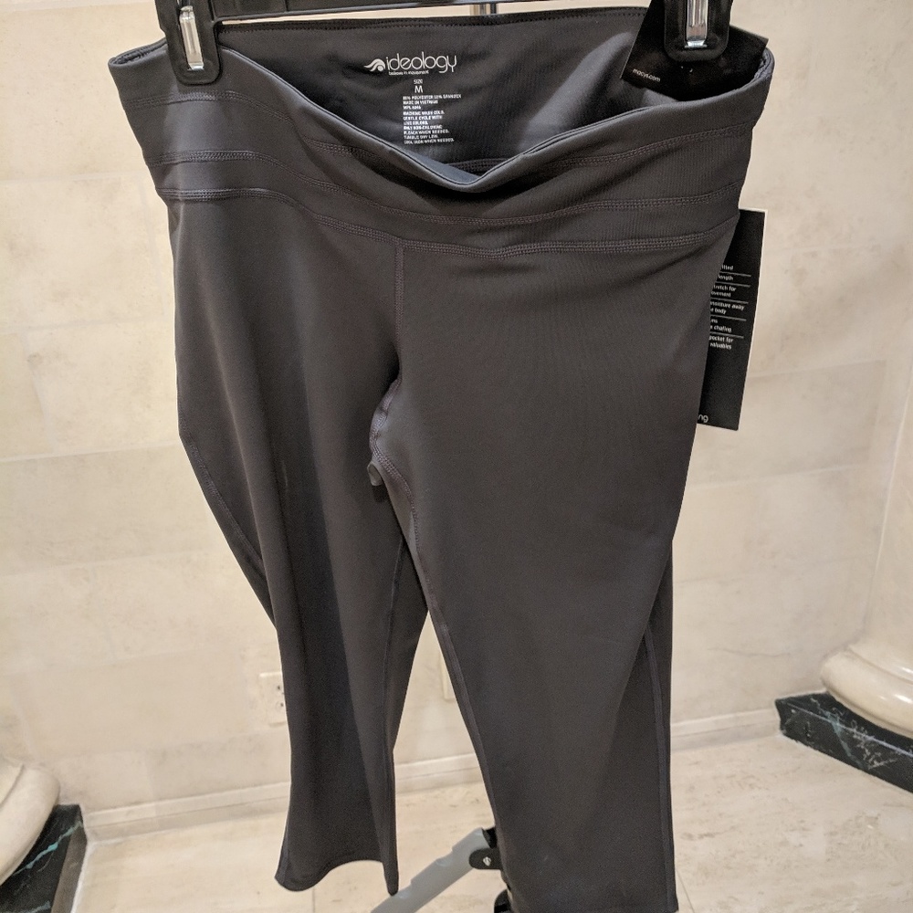 Gray workout/yoga pants